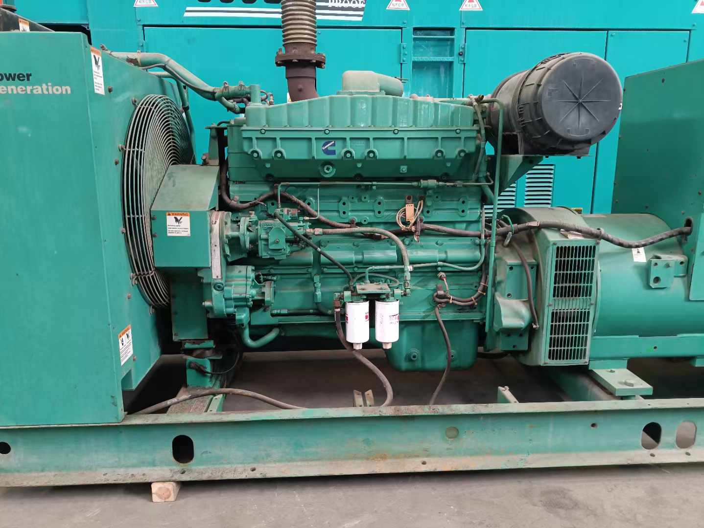 莲湖过载会对 600kW 柴油发电机组造成哪些损害?